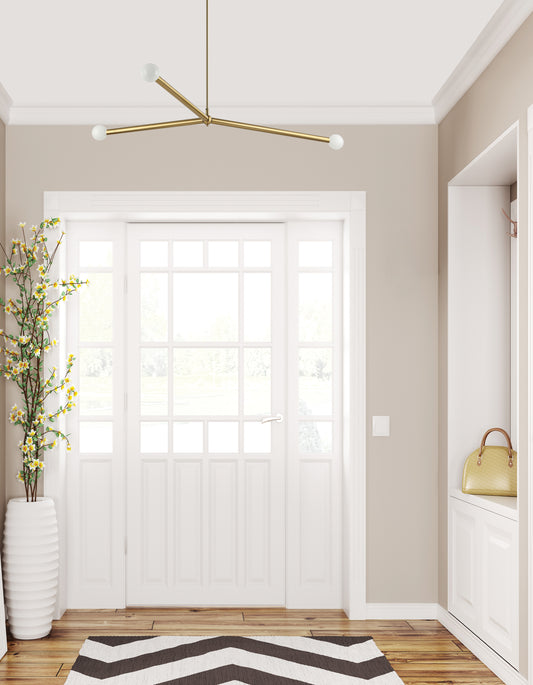 Cerberus 62-in Linear Chandelier