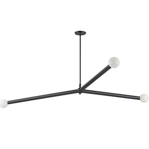 Cerberus 62-in Linear Chandelier