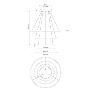 Cerchio Chandelier