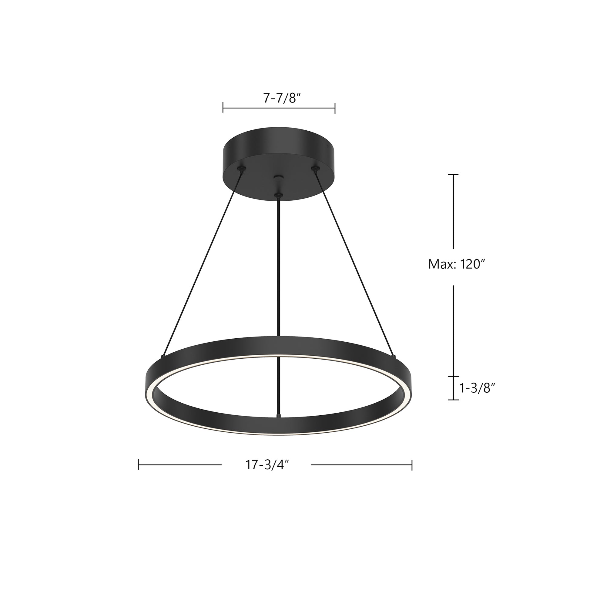 Cerchio 18-in Pendant