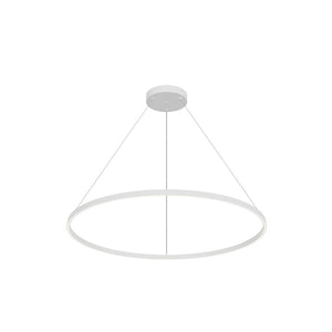 Cerchio 48-in White LED Pendant