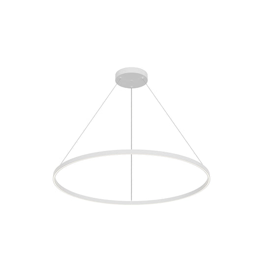 Cerchio 48-in White LED Pendant