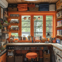 Modern 15-in Flush mount