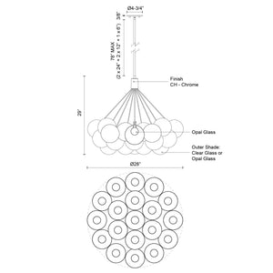 Bolla Chandelier