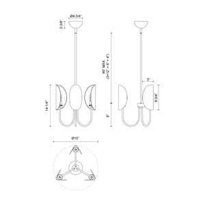 Seno Chandelier