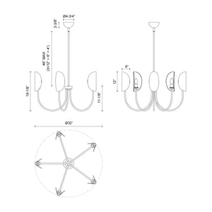 Seno Chandelier