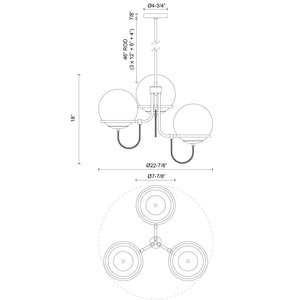 Alba Chandelier