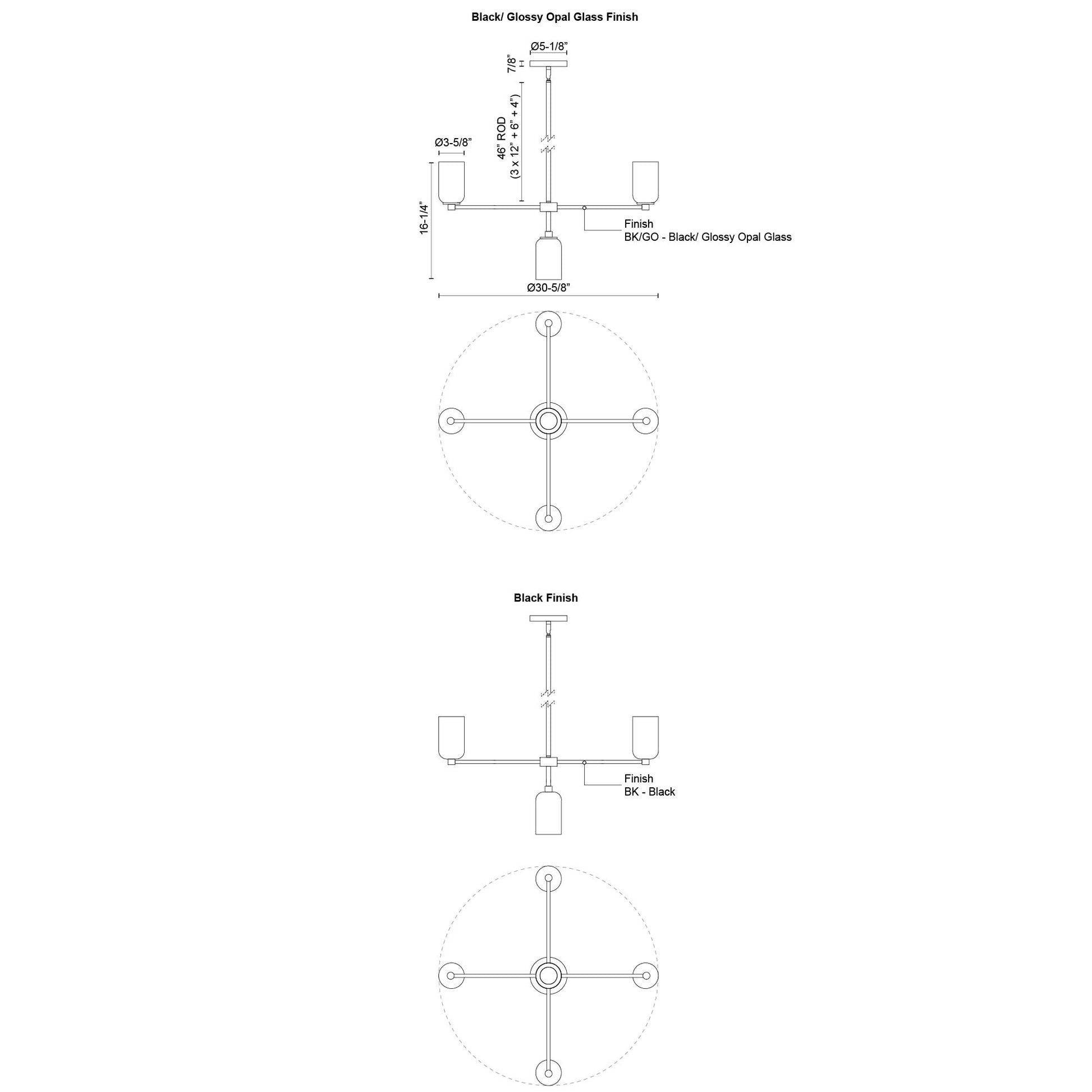Nola 31-in Chandelier