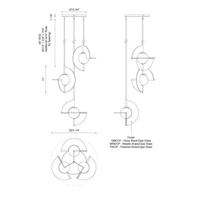 Scorpio 27-in Chandelier