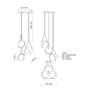 Aries Chandelier