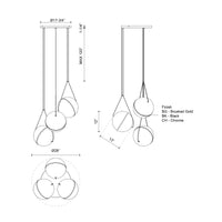 Aries Chandelier