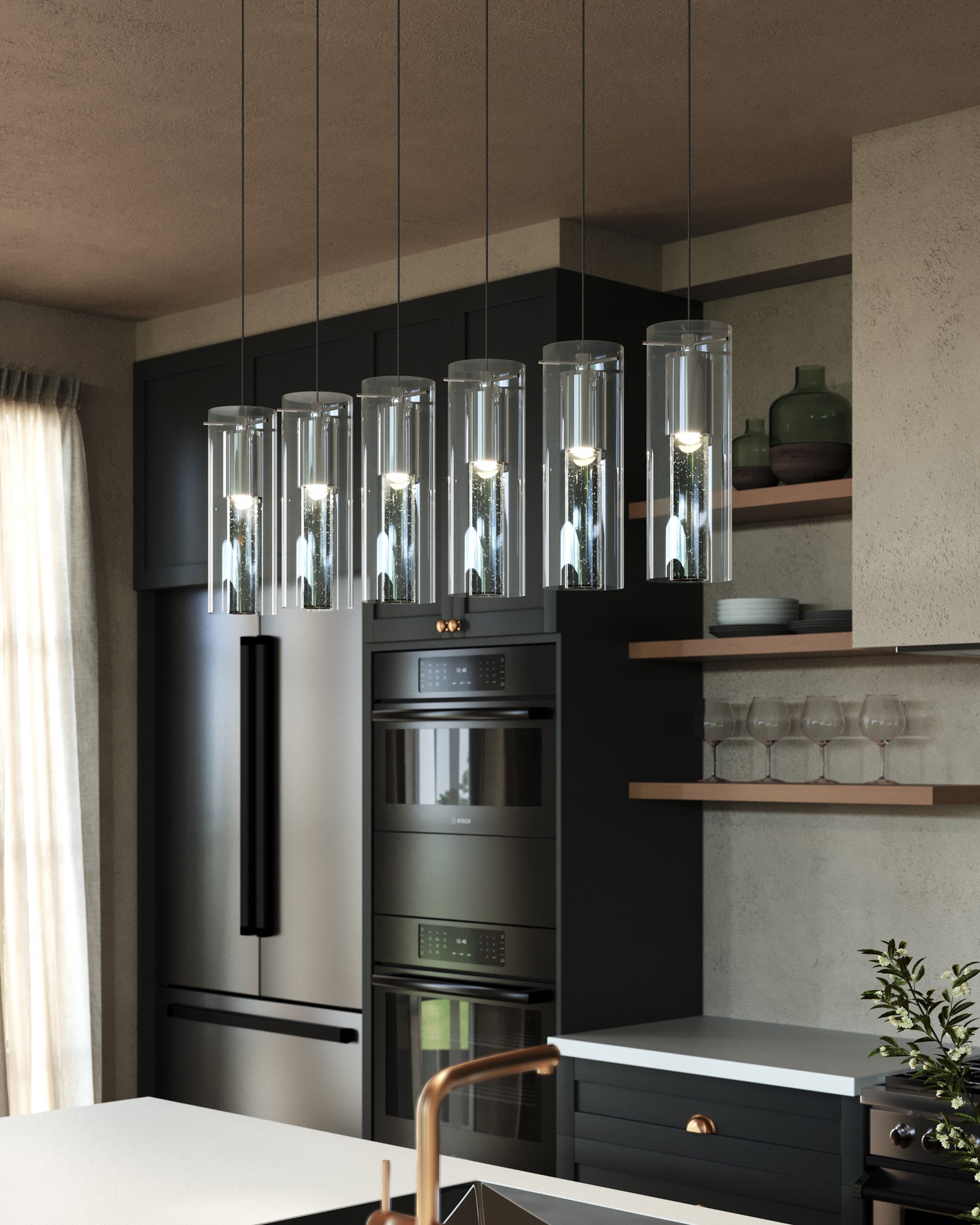 Champagne Multi Pendant