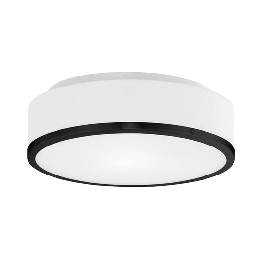Charlie 12-in Chrome LED Flush Mount