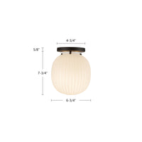 Cherise Semi-Flush Mount