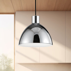 Chroma Black LED Pendant