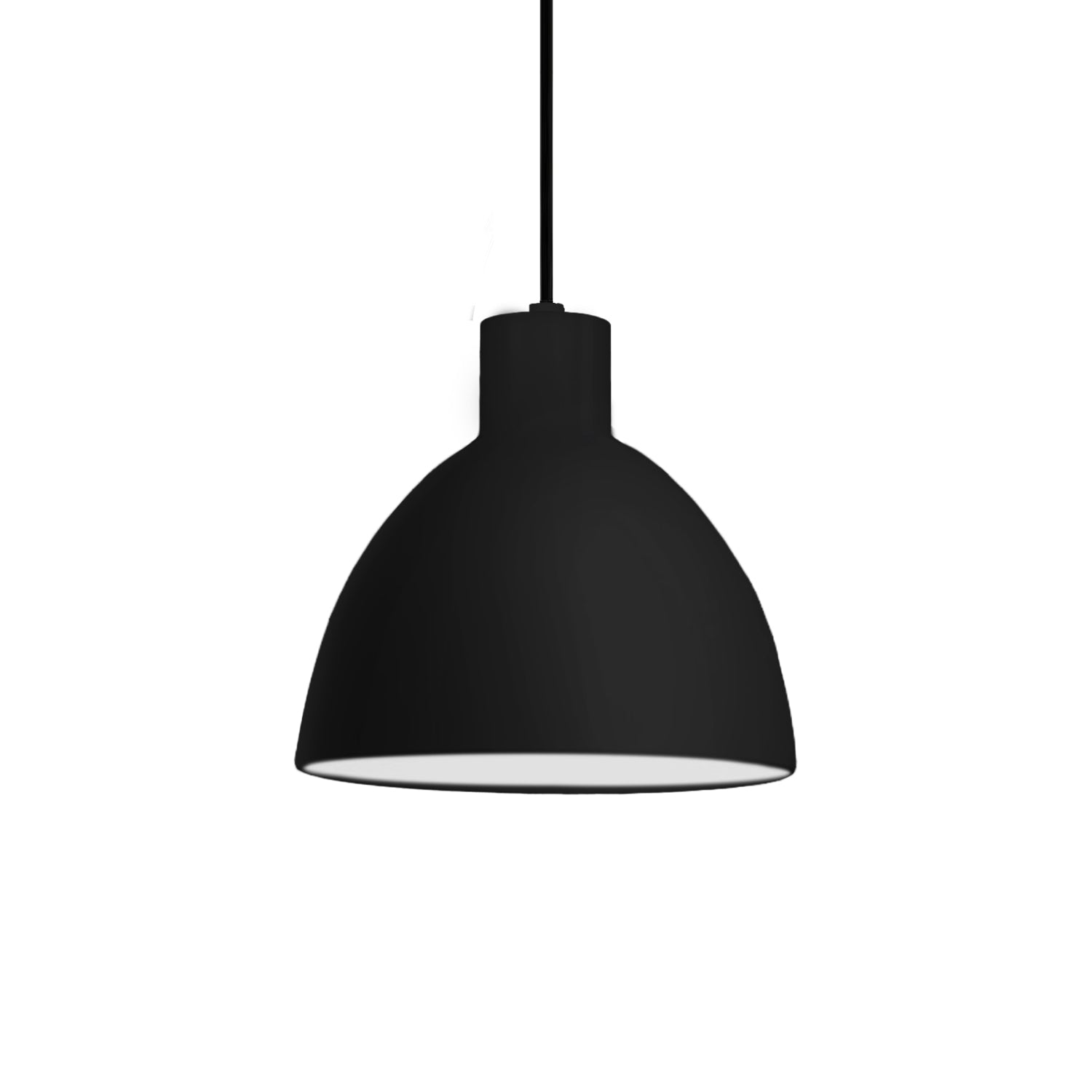 Chroma Glossy White LED Pendant