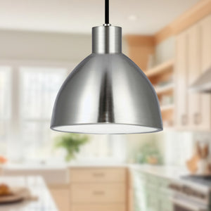 Chroma Glossy White LED Pendant