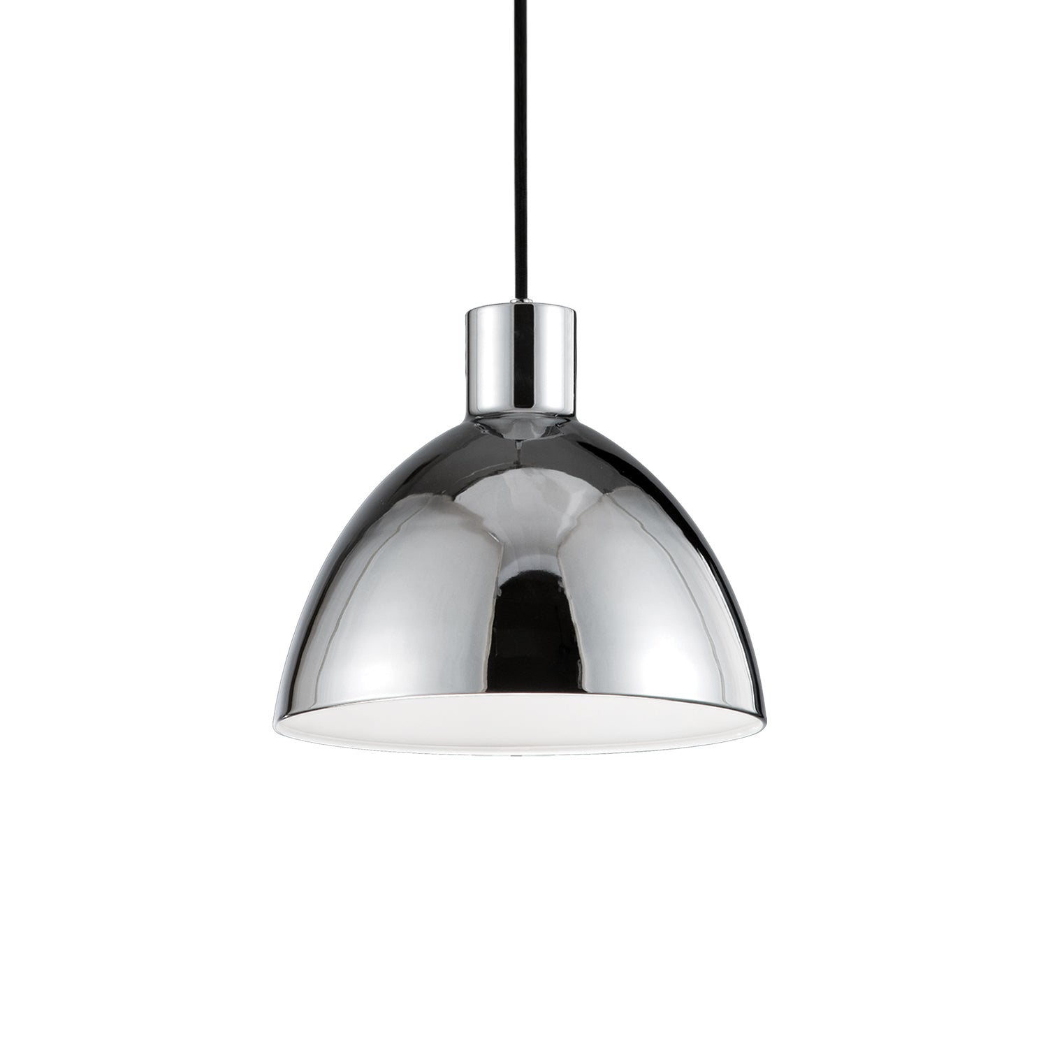 Chroma Glossy White LED Pendant
