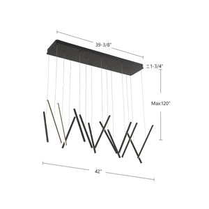Chute Linear Pendant