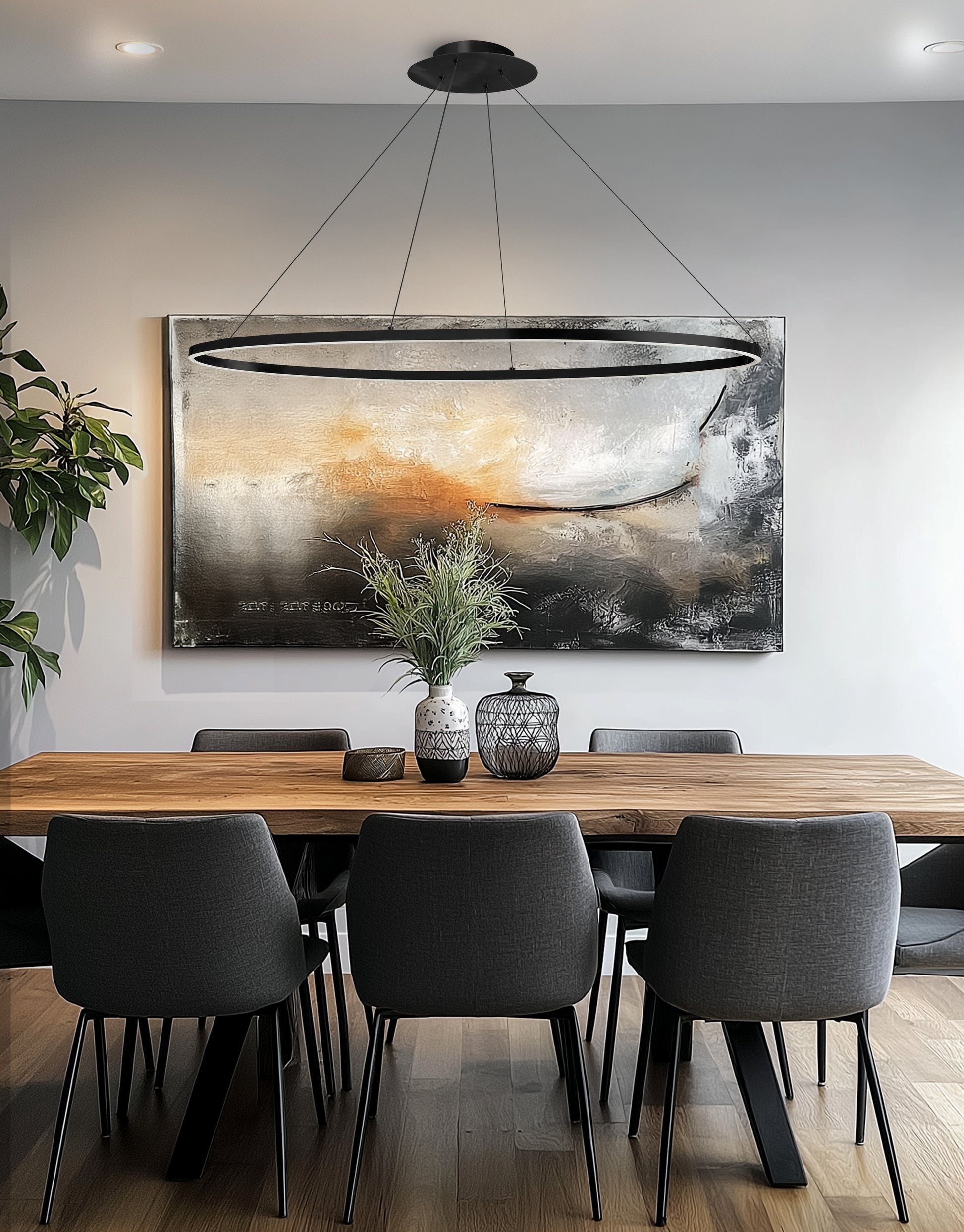 Circulo 44-in Linear Pendant