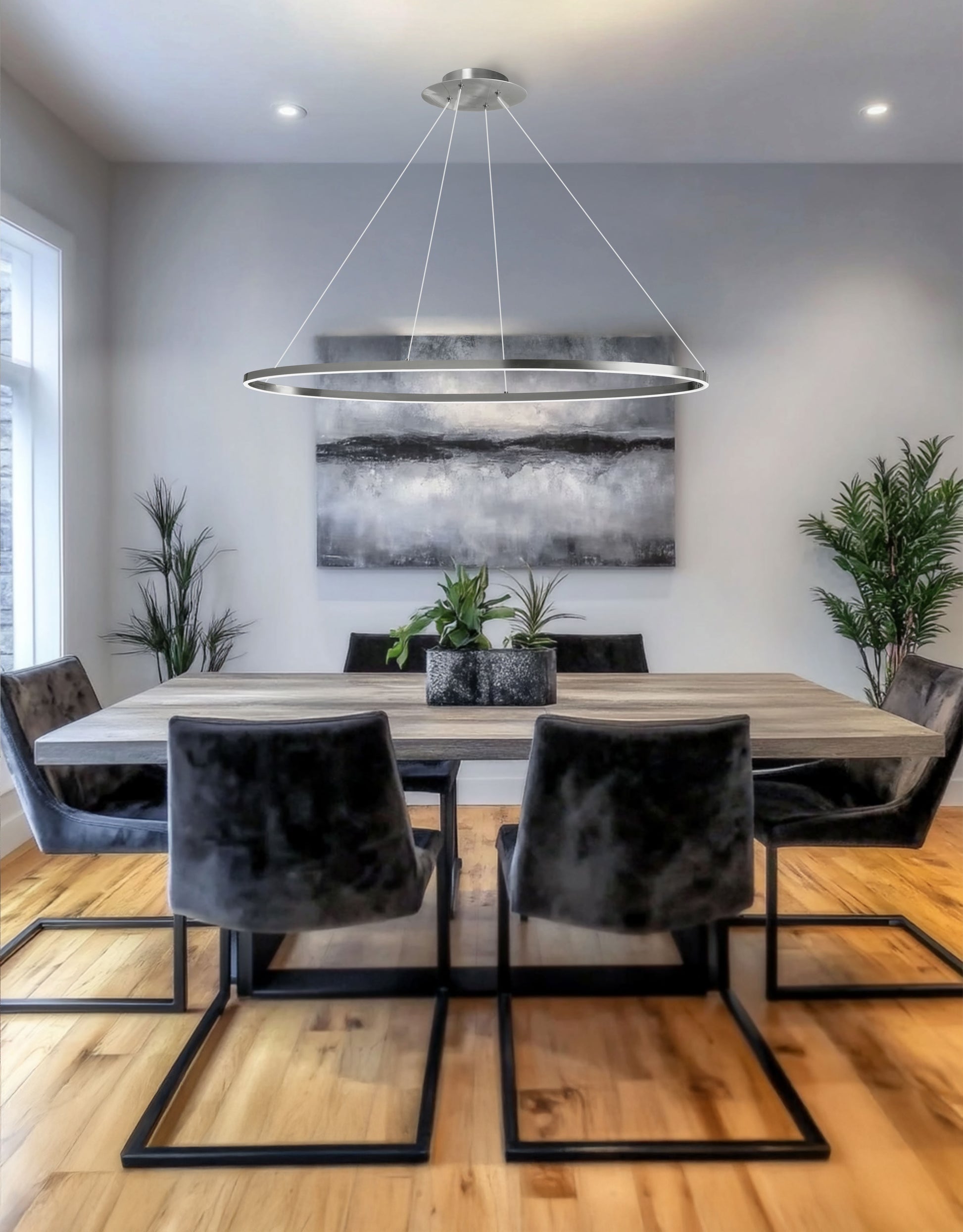 Circulo 44-in Linear Pendant