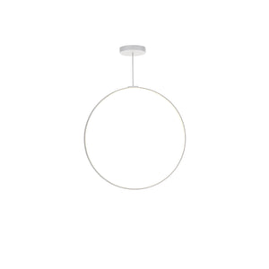 Cirque 36-in Black LED Pendant