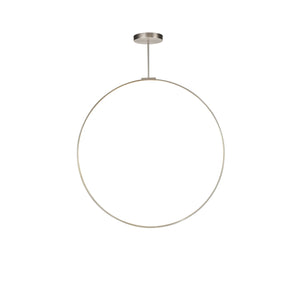 Cirque 48-in Black LED Pendant