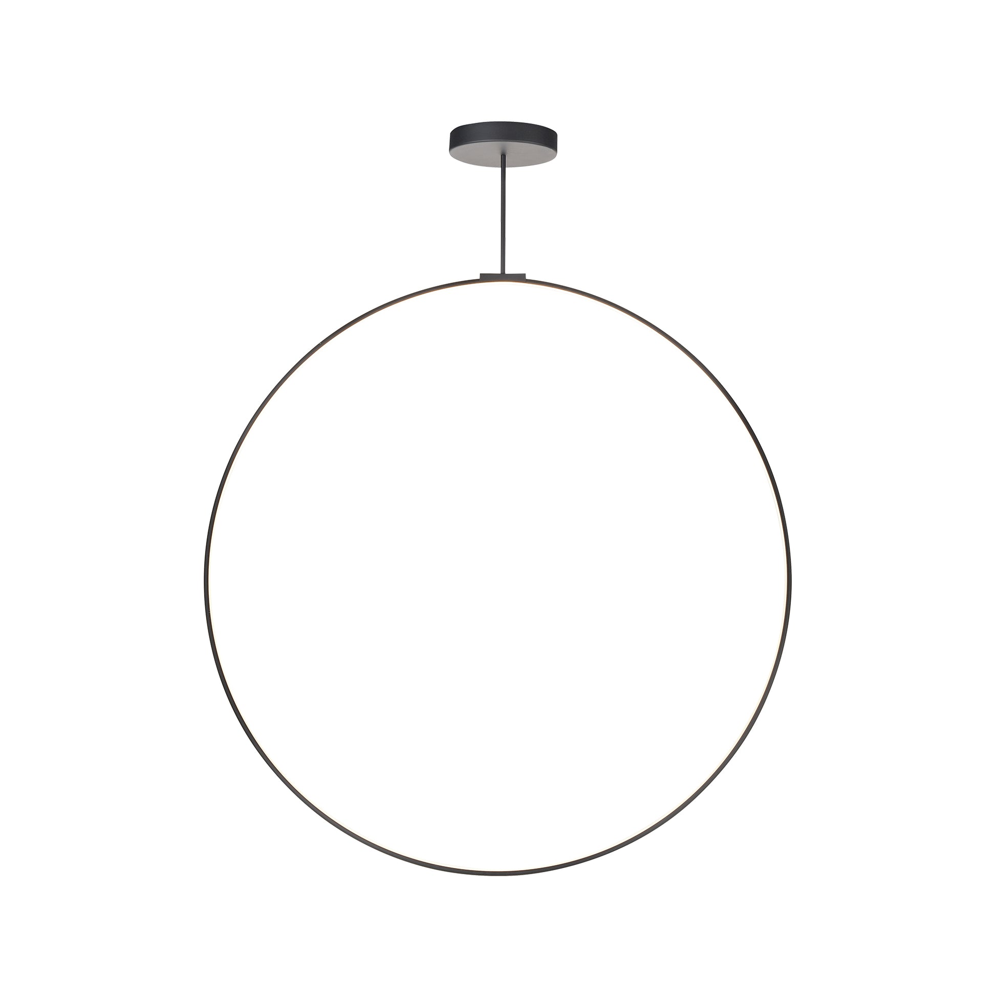 Cirque 60-in Black LED Pendant