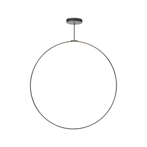 Cirque 60-in Black LED Pendant
