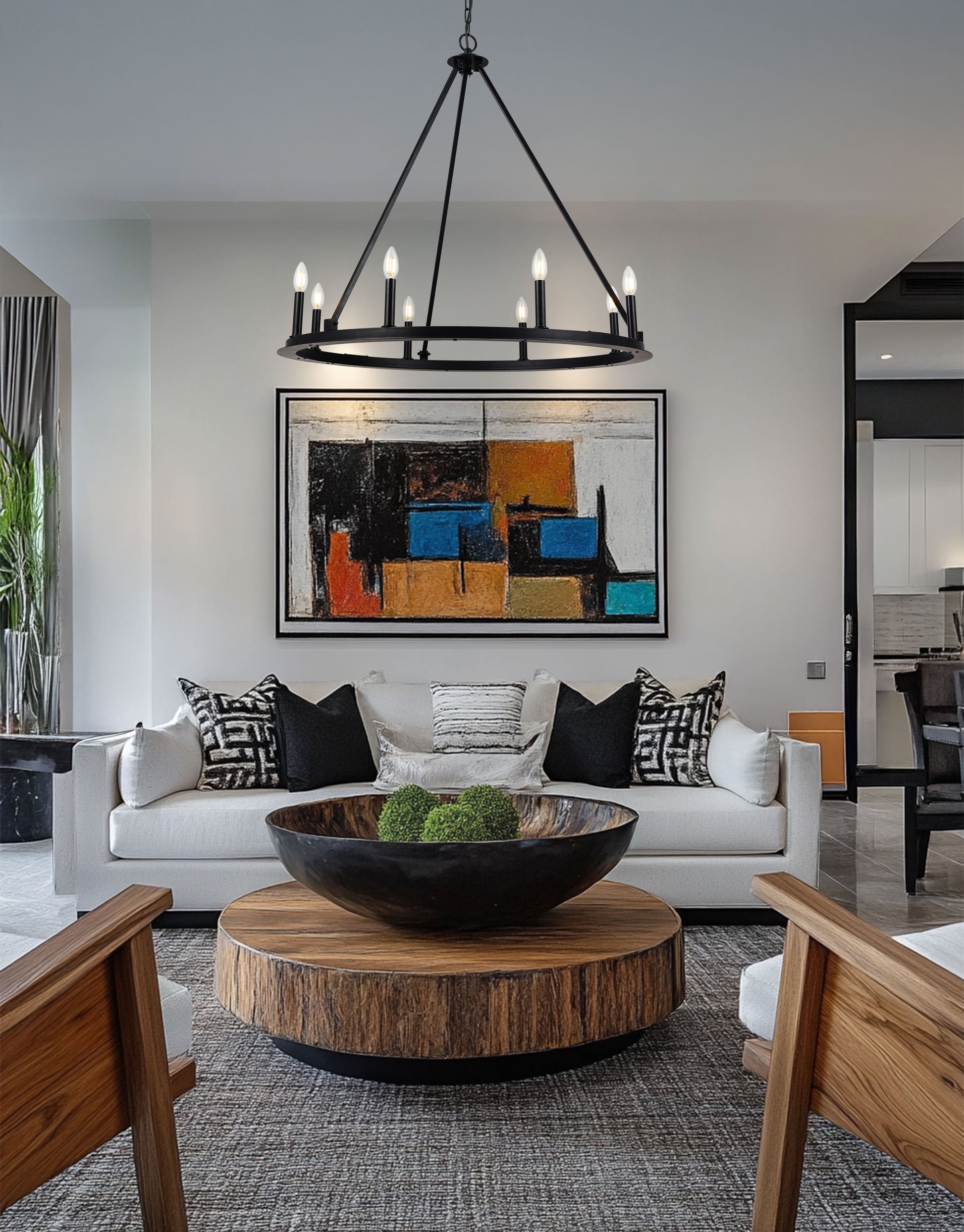 Colby 36-in Chandelier