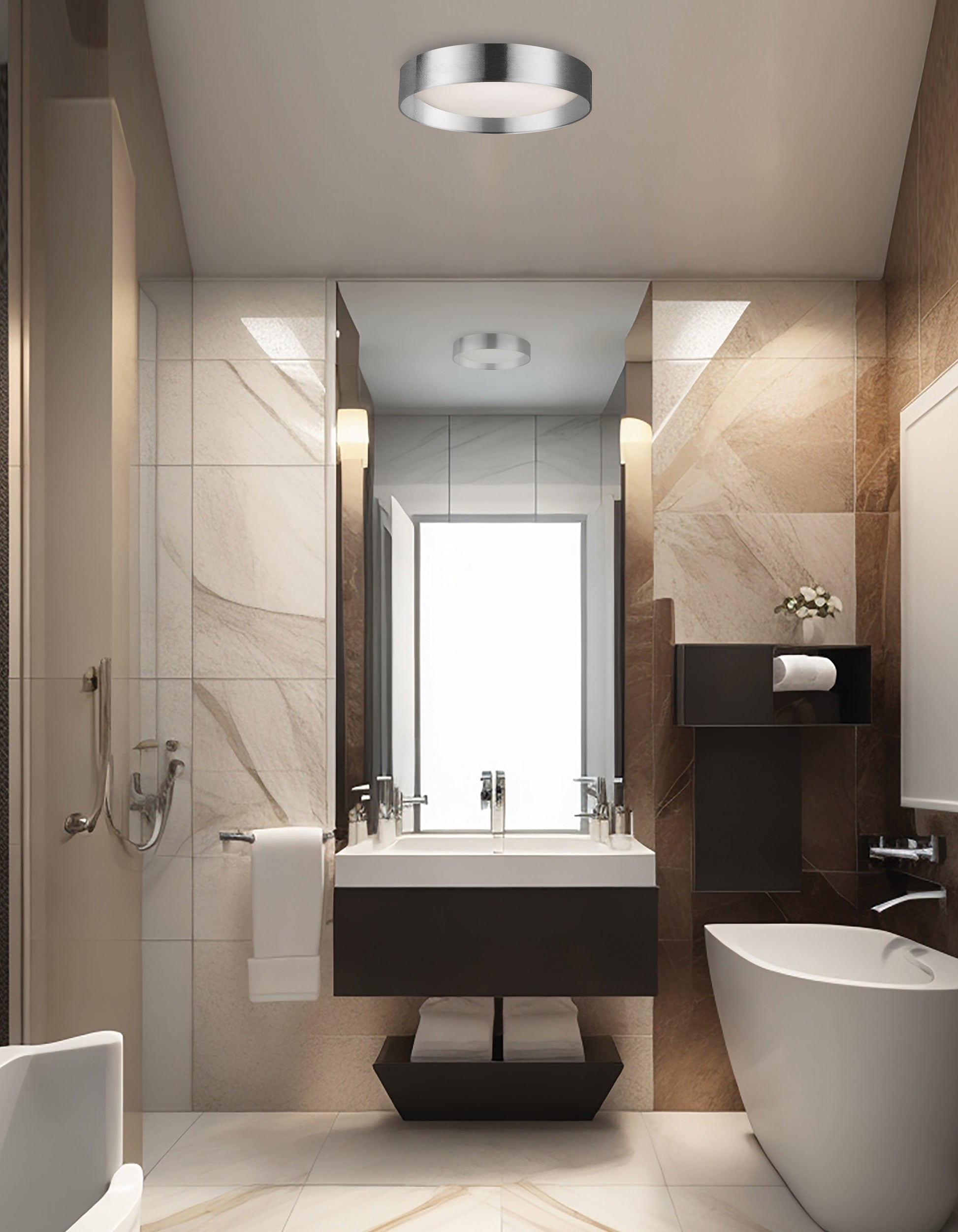 Carmen 11-in flush mount