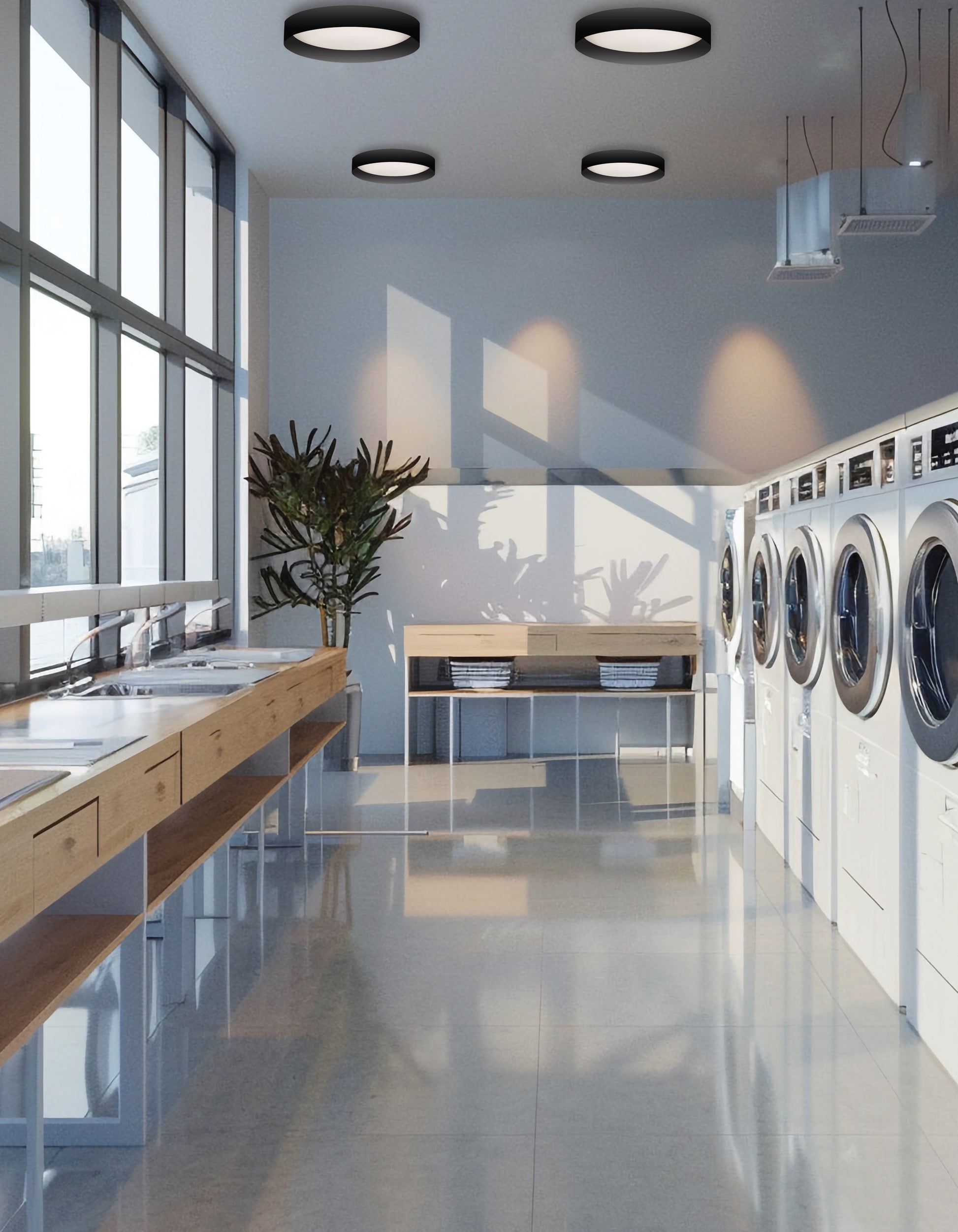 Carmen 15-in flush mount