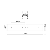 Multi Ceiling Canopy (Line Voltage)