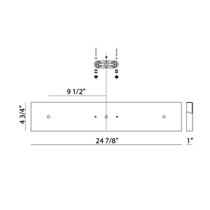 Multi Ceiling Canopy (Line Voltage)