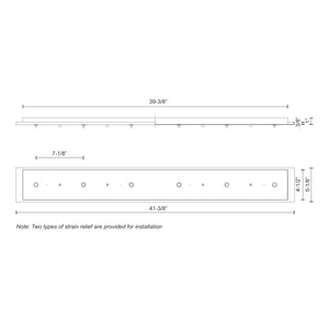 Canopy, 41IN Linear 6-Lt