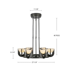 Colette 27-in Chandelier