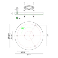 Multi Ceiling Canopy (Line Voltage)