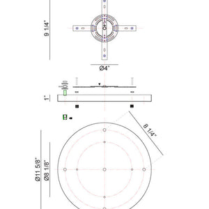 Multi Ceiling Canopy (Line Voltage)