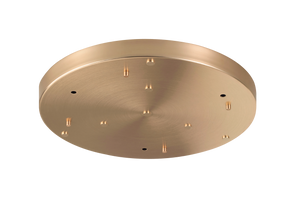 Matteo’s series of multi-line voltage canopies. Compatible with selected 120V pendants. Custom design available.