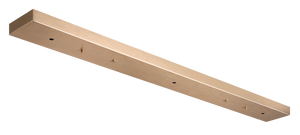 Matteo’s series of multi-line voltage canopies. Compatible with selected 120V pendants. Custom design available.