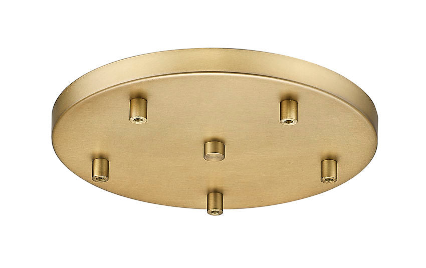 Multi Point Canopy 5 Light Ceiling Plate