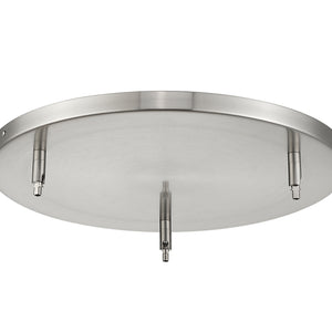 Multi Point Canopy 3 Light Ceiling Plate