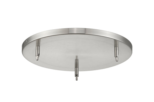 Multi Point Canopy 3 Light Ceiling Plate