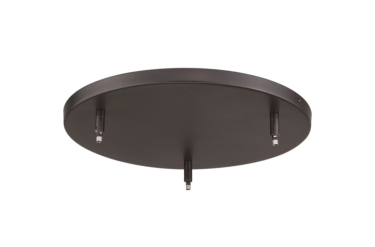 Multi Point Canopy 3 Light Ceiling Plate