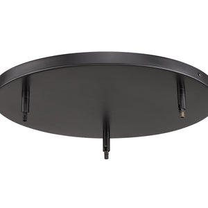 Multi Point Canopy 3 Light Ceiling Plate
