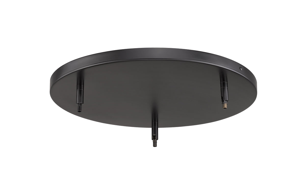 Multi Point Canopy 3 Light Ceiling Plate