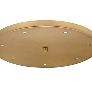 Multi Point Canopy 7 Light Ceiling Plate