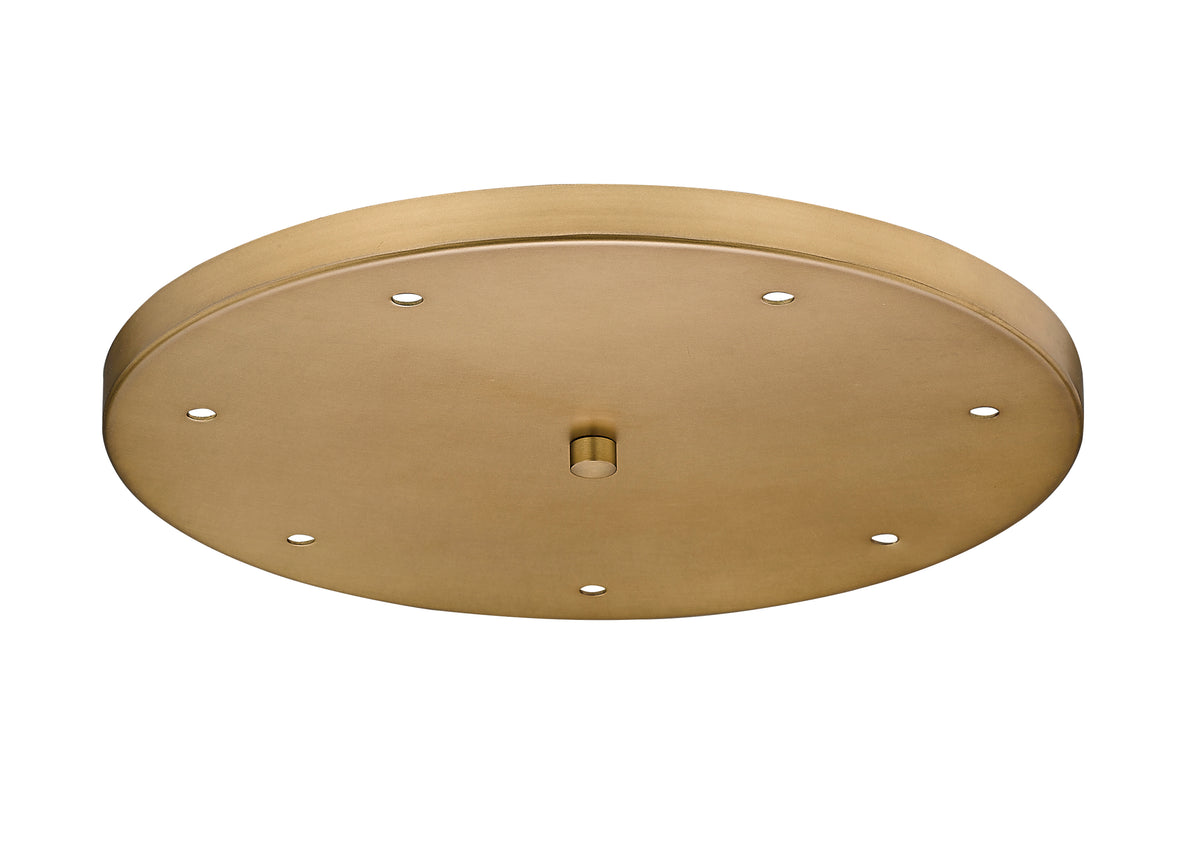 Multi Point Canopy 7 Light Ceiling Plate