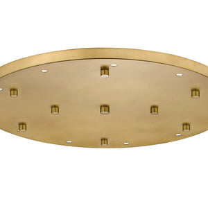 Multi Point Canopy 11 Light Ceiling Plate