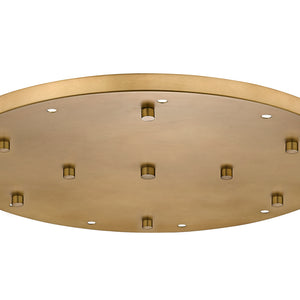 Multi Point Canopy 11 Light Ceiling Plate